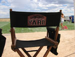 Brandon Molale on the set of The Longest Yard
